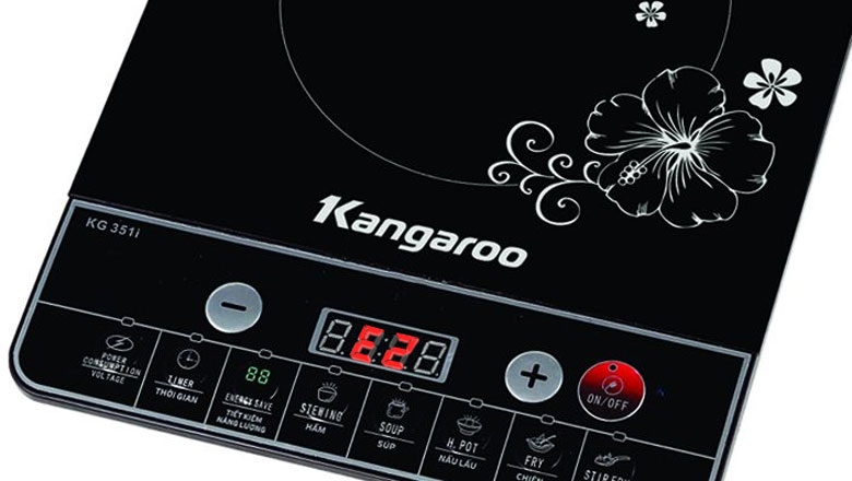 Bếp từ Kangaroo báo lỗi E2