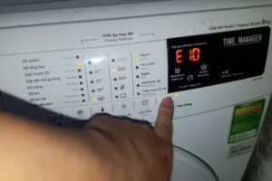 Lỗi E10 máy giặt Electrolux: Nguyên nhân là gì và cách khắc phục hiệu quả