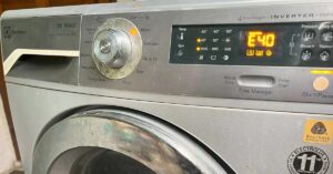 Lỗi E40 máy giặt Electrolux là gì? Nguyên nhân và cách khắc phục dứt điểm