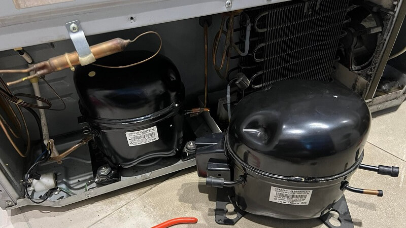 Máy nén Inverter bị quá tải hoặc hao mòn cơ khí bên trong