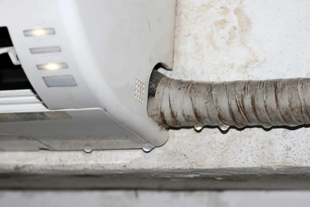 Phân biệt hiện tượng điều hòa chảy nước ở cục lạnh và cục nóng